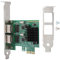 Tarjeta de Red Gigabit 10/100/1000Mbps RJ-45 * 2 Tarjeta de Red Gigabit PCI-Ex1 de Dos Puertos para 8102-T2