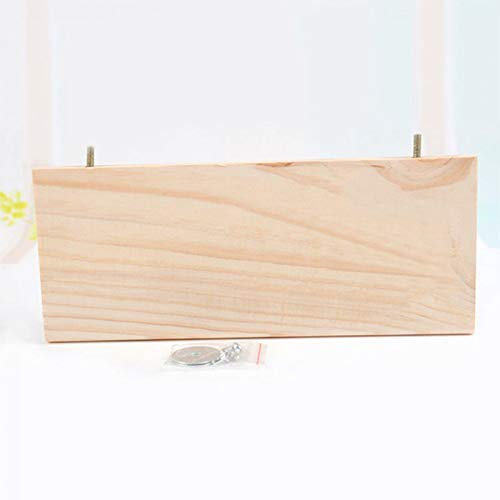 Hölzernes Sprungbrett, 13 * 28 cm Eichhörnchen Hamster Holzständer Plattform Spielzeug Haustiere Springen Klettern Springbrett Spielzeug, langlebig, sicher und ungiftig, für viele kleine Haustiere
