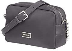 Samsonite Karissa 2.0 - Schultertasche XS, 21 cm, Grau (Eco Dark Grey)