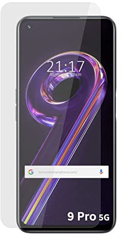 Tumundosmartphone Protector Cristal Templado para Realme 9 Pro 5G Vidrio