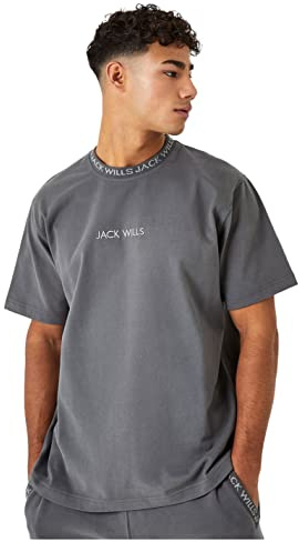 Jack Wills Mens T-Shirt Short Sleeve Lifestyle Cotton