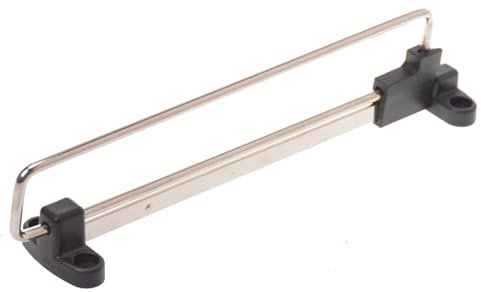 Aqbau® Kleiderstange Ausziehbare 25 cm kleiderstange schrank ausziehbar, Ausziehbarer Kleiderbügel, kleiderstangen, Bügelhalter für Schrank aus metall
