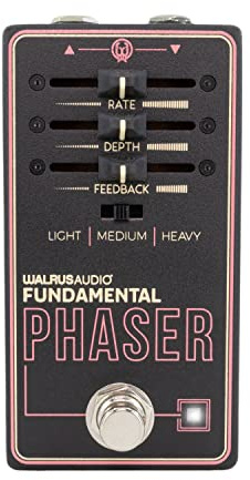 Walrus Audio Fundamental Series Phaser - Modulations Effektgerät für Gitarren