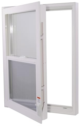 Redi Exit Single-Hung Egress Window - Premium Casement Egress Window (31 W x 41 H Right Hinged)