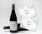 Étiquettes de Vin ou Champagne personnalisées - pour Mariage, Anniversaire, Baptême et autres événements - Personnalisation de texte - Étiquettes adhésives de qualité supérieure - Motif Eucalyptus