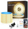 Yeewhale cob Led strip 5m,APP Steuerung,mit Fernbedienung,flexible Dimmbar COB LED Streifen, DC24V 3000k Warmweiß LED band, anwendbar auf Schlafzimmer, Raum,DIY Dekoration