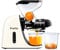 Fretta Licuadora prensado en frío,Extractor de zumos y verduras,Cold press slow juicer machine,Motor Silencioso y Función Inversa, fácil de limpiar,Recetas de jugos de regalo (Blanco)