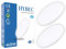 HYBEC - Deckenleuchte Rund,LED Deckenleuchte Rund, LED Ceiling Light, LED Deckenleuchte, Deckenlampe LED, LED Lampen Deckenlampen, Badlampe Decke, Kellerlampe LED, Deckenleuchte LED, 40W (Pack 2)