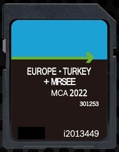 Generisch SD Karte GPS Navigation Europa v12 2022 kompatibel mit Ford MCA