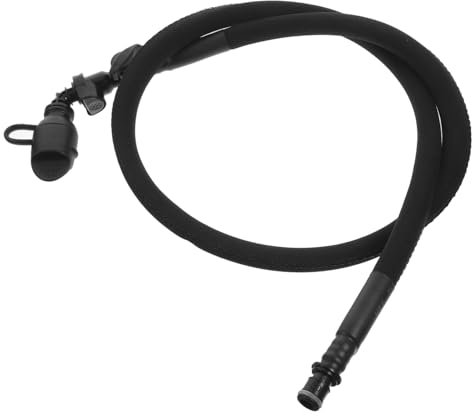 BIUDECO à Eau en Paille Tuyau De Réservoir d'eau Conduite d'eau Potable à Vélo Réservoir d'eau Tuyau d'eau Potable Tir à l'arc sur Cibles en Mousse Black Tuyau d'eau en TPU