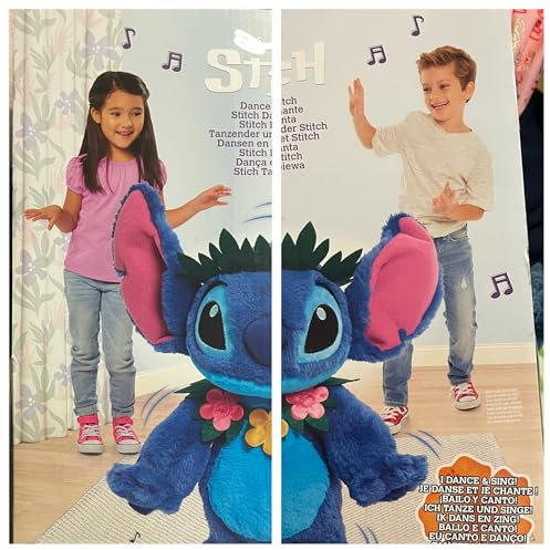 Sing and Dance Stitch Plush Soft 38 cm