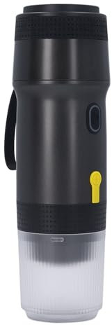 Yosoo Health Gear Mini Caffettiera, Caffettiera Portatile, Macchina da caffè a Capsule Completamente Automatica con Riscaldamento 3 in 1 da 20 Bar per Viaggi All'aperto, Ufficio a Casa, Birrifici