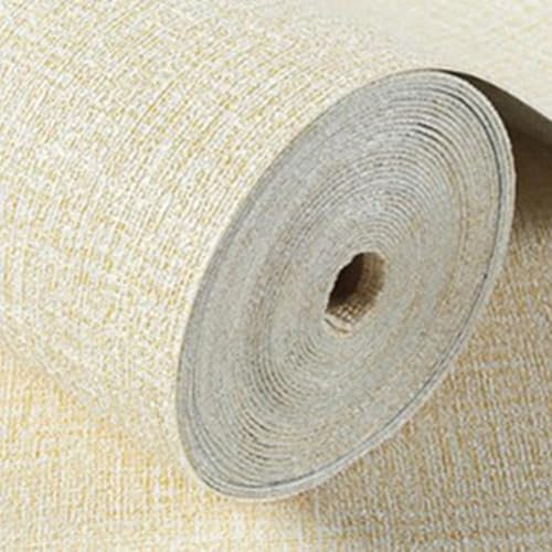 Oceanlend Papier peint autocollant, imperméable, résistant aux taches, résistant à l'humidité, isolation thermique, pour cuisine, salon, chambre à coucher, plafond (beige)