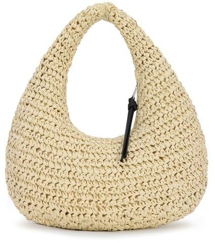 OPLERT Sacs à main en paille pour les femmes Sacs de vacances en raphia pour la plage de l'été