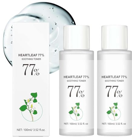 Heartleaf 77% Soothing Toner, Skin Trouble Care, Calming Skin, Refreshing, Purifying, Feuchtigkeitsspendend, Beruhigende Haut Gesichtstoner, Beruhigt die Haut, Für Alle Hauttypen Geeignet (2)
