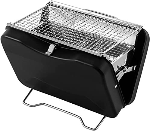 BBQ-Grill, Gasgrill für den Außenbereich, tragbarer Campingkocher, Faltbarer Holzkohlegrill, ultraleichter Outdoor-Brennofen, Mini-Tisch-Campinggrill, BBQ-Herd