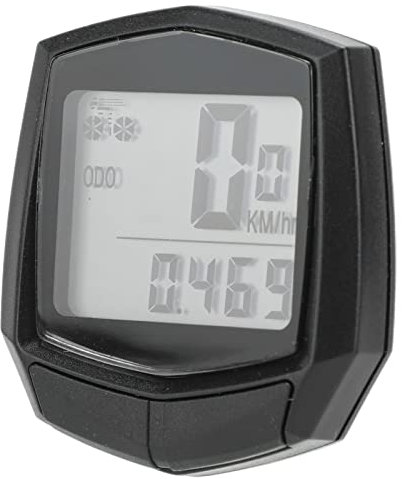 Wired Bike Computer Ag10 Battery Optimed Odometer English Speed ​​Meton for Long -term Travelers