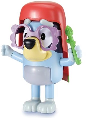 VTech Dress-Up Bluey, Official Character, Interactive Kid's Toy, Includes 9 Accessories, Sounds & Phrases from TV Show, Educational Learning Toy for Kids Aged 3, 4, 5+ Years, English Version