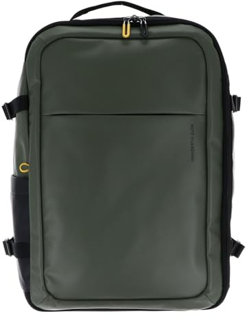 Mandarina Duck Rucksack Laptoprucksack mit Laptopfach Eco Coated Backpack Pine Green khaki