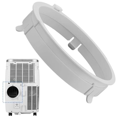 Giunto Per Tubo Flessibile Condizionatore Portatile | Adatto A Tubo Da 15 Cm Climatizzatore Portatile - Connettore di Scarico Condizionatore - Adatto A Garage Casa Ufficio Soggiorno