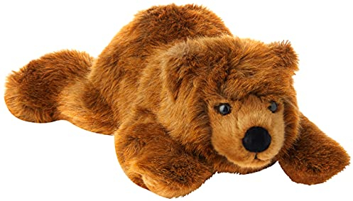 Steiff Kuscheltier Urs Braunbär, Süßes Stofftier mit Kunststoffaugen, Kinder, Jungen & Mädchen, Plüschtier 45 cm, Hellbraun, 070037
