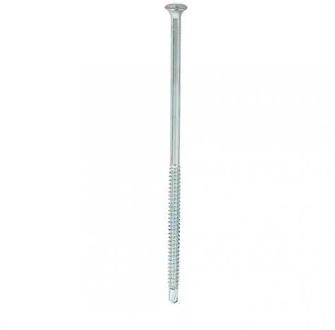 TIMCO BZP PH2 Philips Self-Drilling Drywall Screws - 4.8 x 125 - Zinc - Box of 100
