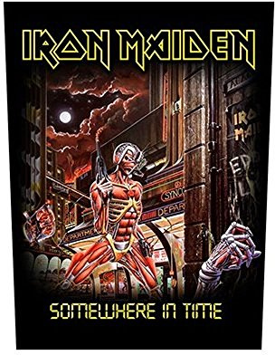 Official Iron Maiden Back Patch (Somewhere In Time)
