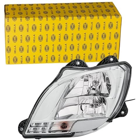 HELLA 1ED 010 116-531 FF/Halogen-Headlight - ECE - for right-hand traffic - Left Front
