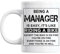 Being A Manager is Easy It's Like Riding A Bike Funny Novelty Gift Mug