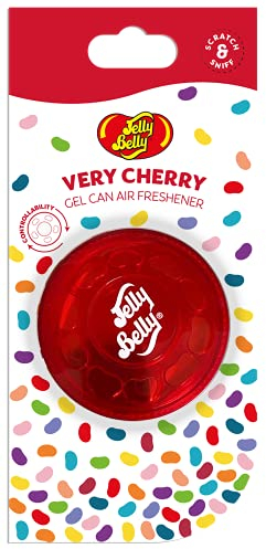 Jelly Belly FER15510A Gel Can Air Freshener-Very Cherry, Red