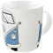 BRISA VW Collection - Volkswagen Taza grande de cerámica para cafété o cappuccino T1 Camper Bus (Frontal del Bus/Azul)