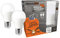 Miracle LED 606761 LED 100W Household Replacement (2-Pack) Rough Service, Daylight Bright White, A19, E26, 2 Piece
