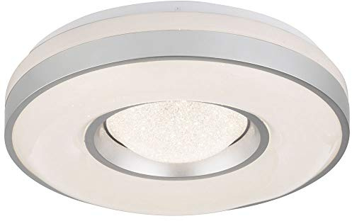 GLOBO Deckenleuchte Colla, silberfarben 41741-24