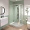 Modern 1200mm x 800mm Right Hand Offset Quadrant Shower Enclosure Framed 6mm Glass