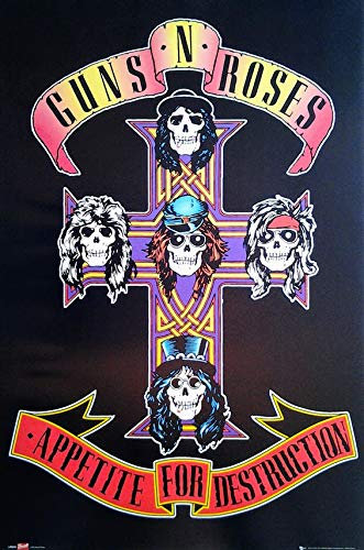 Guns `n Roses: Appetite for Destruction | UK Import Plakat, Poster [61 x 91,5 cm]