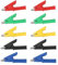 Walfront Multimeter Test Clips P2002 20A 5 Farben 4mm Banana Jack Krokodil Sicherheits Test Clip Für Multimeter 380 V