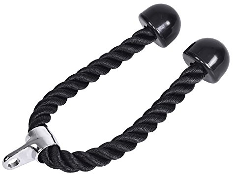 Cuerda Tríceps Bíceps, Cuerda de Entrenamiento para Tríceps fijación,Tensión de la hacia Abajo para Culturismo Fitness para Usar en Casa o Gimnasio Vgbey