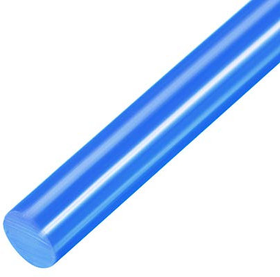 sourcing map 10pcs Hot Glue Sticks for Glue Gun 7/16-inch x 10-inch Mini Hot Melt Adhesive Glue Stick Blue