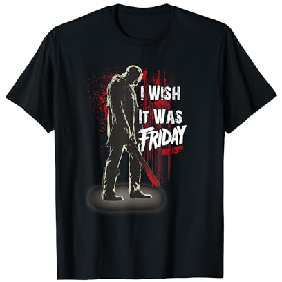 Friday The 13th Jason I Wish it Was Friday T-Shirt