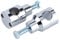 Handlebar Riser, Handlebar Clamp, Qiilu Riser Handle, Universal Circular Handlebar Riser Bracket Mount Clamp Motorcycle Parts 25mm/1.0in(Chrome)