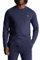 Lyle & Scott Plain Long Sleeve T-Shirt Navy XL