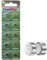 10x AG5 (LR48, LR754, 393) 1,5V - PoundMax Pilas alcalinas de botón | 1x Paquete de 10
