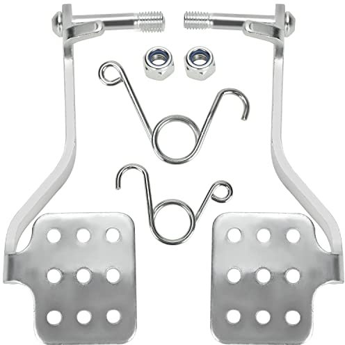 YOXUFA Go Kart Pedal Kit Brake Throttle Pedal Return Springs for 196cc 212cc 6.5hp Road Rocket Azusa Fun Kart Carter Radio Flyer Kart Cart Racing Drift Trike Vintage Type Parts