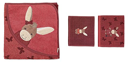 Sterntaler Kapuzenbadetuch 100x100 Emmily Schmetterlinge & DP Kinderhandtücher Emmily