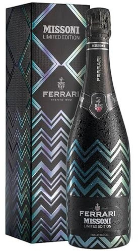 FERRARI F.LLI LUNELLI SPA TRENTO DOC BRUT MISSONI GREEN LIMITED EDITION 75 CL