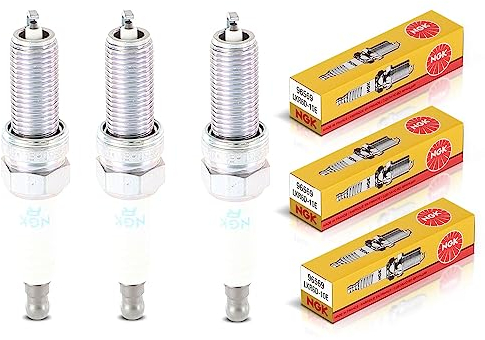 3x Original NGK 18843-10062 Zündkerze Kompatibel mit Picanto TA 1.0L 2011-Heute