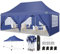 COBIZI Pavillon 3x6,Faltpavillon 3x6 Wasserdicht Stabil, Partyzelt mit 6 Seitenwänden, Upgrade-Hochdach und Tragetasche, Outdoor Pop Up Gartenpavillon für Fest, Hochzeit, Picknick, Markt, UV 50+