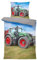 one-home Bettwäsche 135x200 cm Mikrofaser Bettbezug Kinderbettwäsche Fotodruck modern weich und kuschelig für Sommer und Winter geeignet, Farbe:Traktor Trecker grau, Größe:4 teilig 135x200 cm