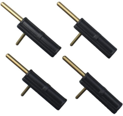 GWYAN 4 Pcs Canopy Hatch Lock Latches or RC Airplane Cockpit Cover Fixing (Black)