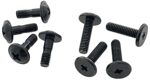 M8 x 15mm TV Stand Bracket Mounting Type C Screws for Toshiba (Pack of 8)